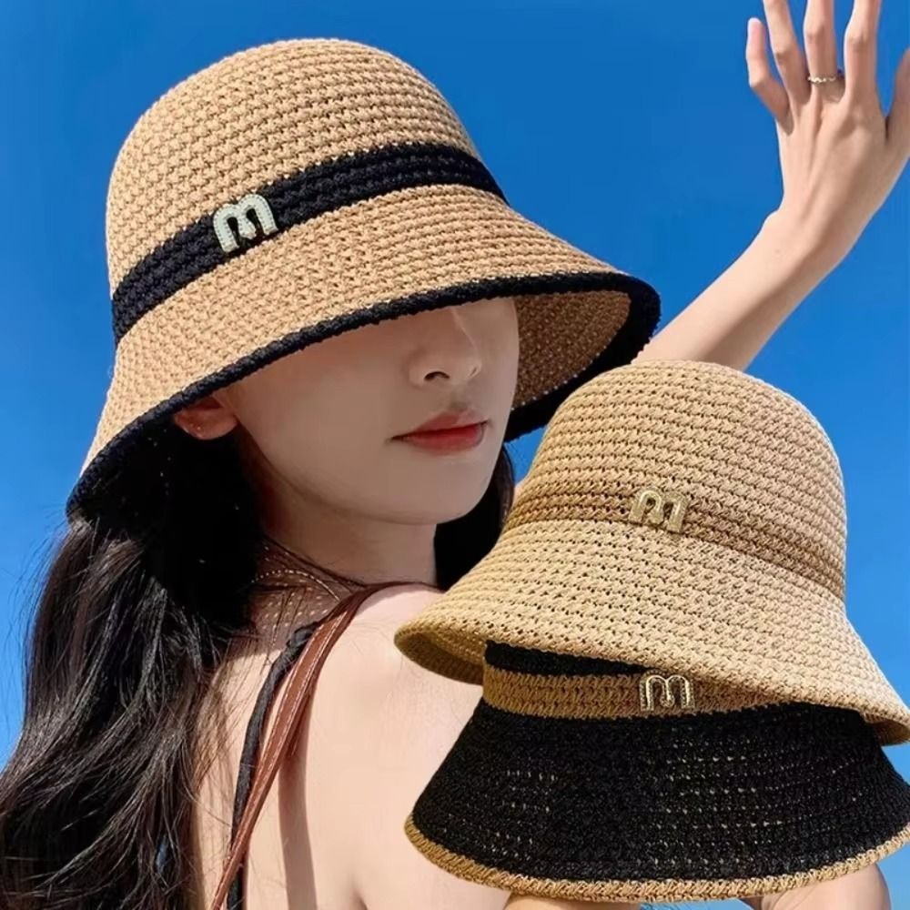 Breathable Elegant Bow Fisherm - огляд і ціна Bucket Hat Straw