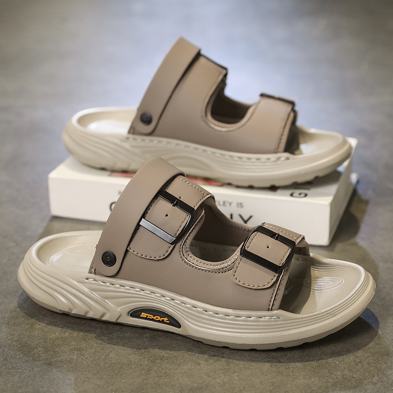 Platform Leather Male Slippers - огляд і ціна Flip Flop Leather Men