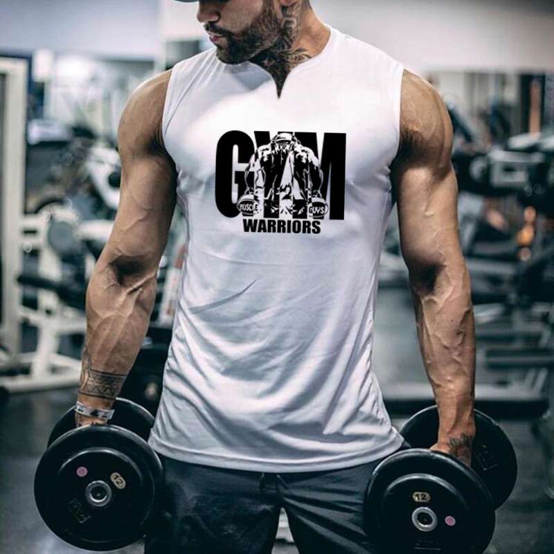 Summer Running V Neck Vests Gy - огляд і ціна Tank Top Muscle