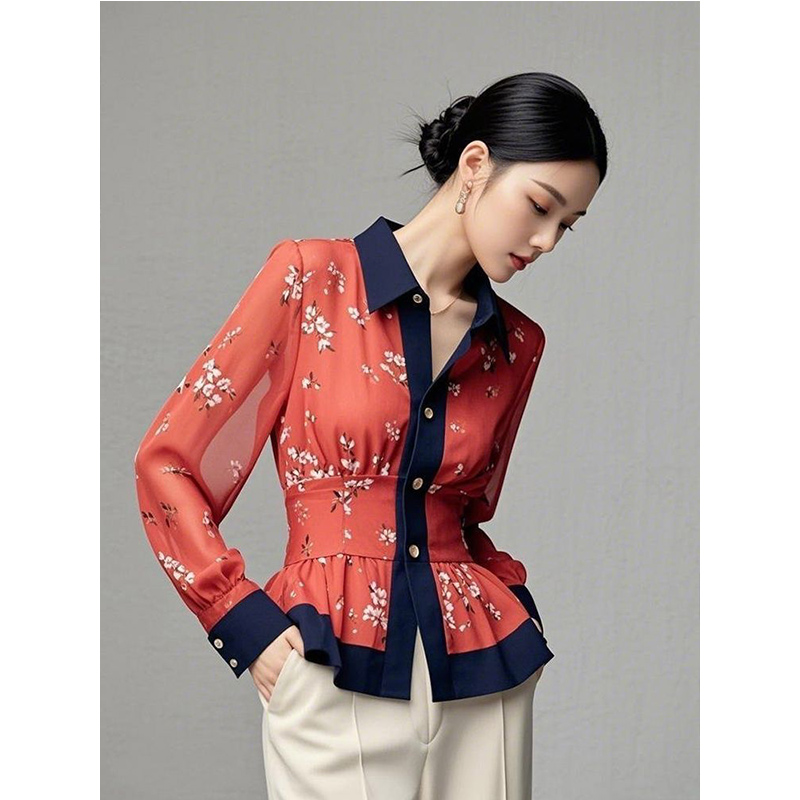 2025 Spring Autumn New Tempera - огляд і ціна Shirt Camp Collar