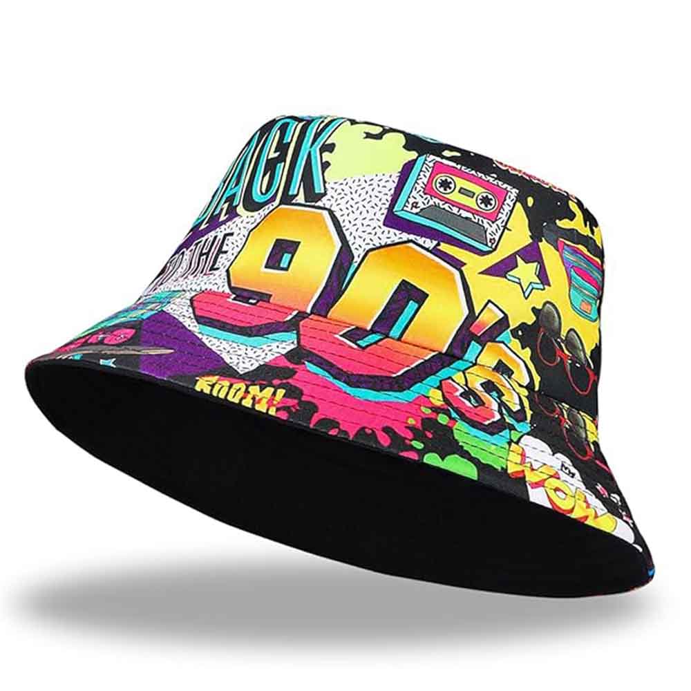 Retro 80 90s vintage Bucket Ha - огляд і ціна Packable Hat Nylon