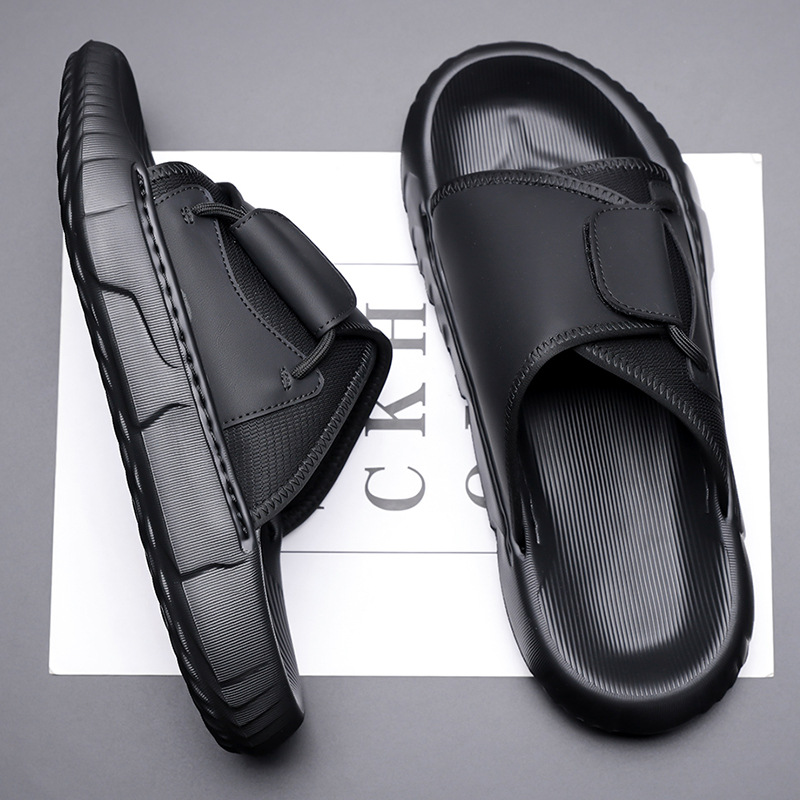 2026 Summer New Slippers for M - огляд і ціна Flip Flop Leather Men